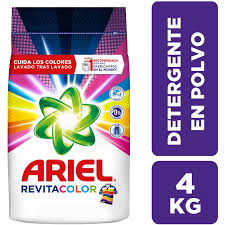 DETERGENTE ARIEL REVITA COLOR 4 KG.