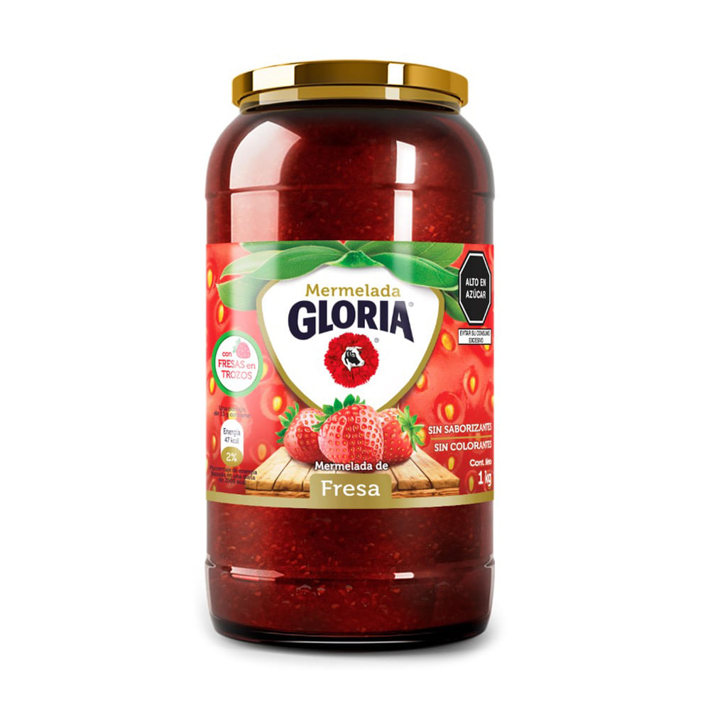MERMELADA GLORIA FRESA 1 KG.