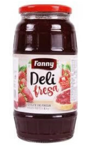 MERMELADA FANNY DELI FRESA 1 KG.