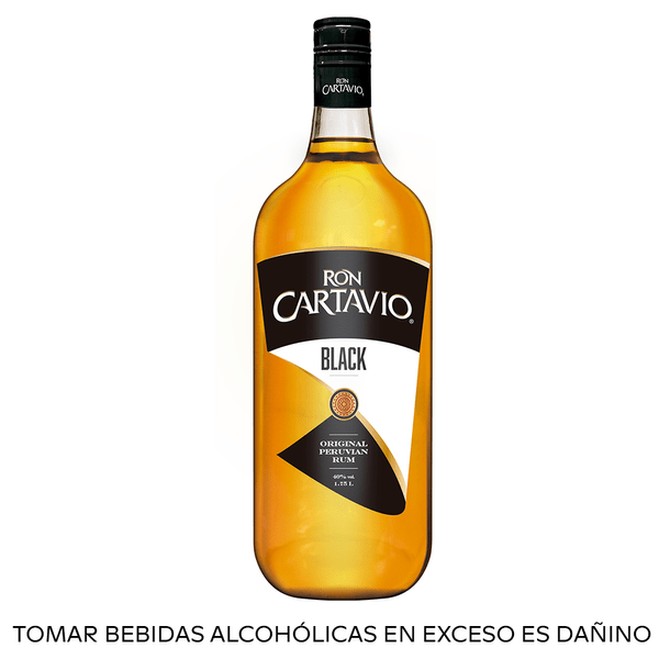 RON CARTAVIO 750 ML. BLACK BARREL