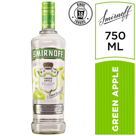 SMIRNOFF GREEN VERDE 750 ML.