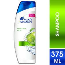 SHAMPOO H&amp;S MAZANA 375 ML.