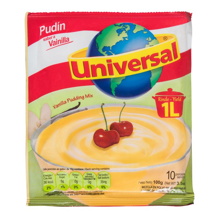 PUDIN UNIVERSAL VAINILLA 100 GR.