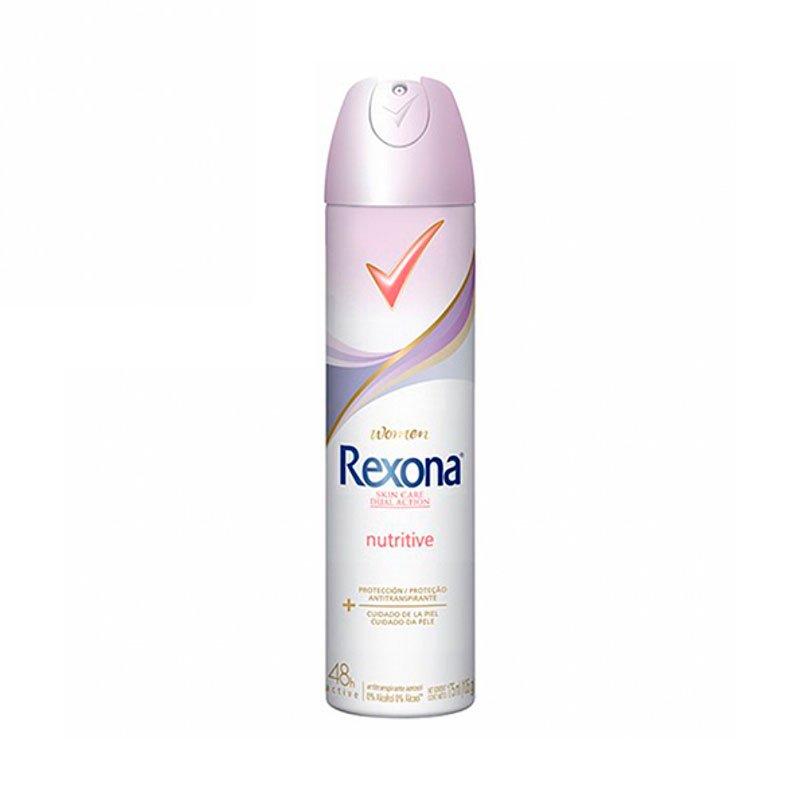 DESODORANTE REXONA AEROSOL NUTRITIVE  90 GR.
